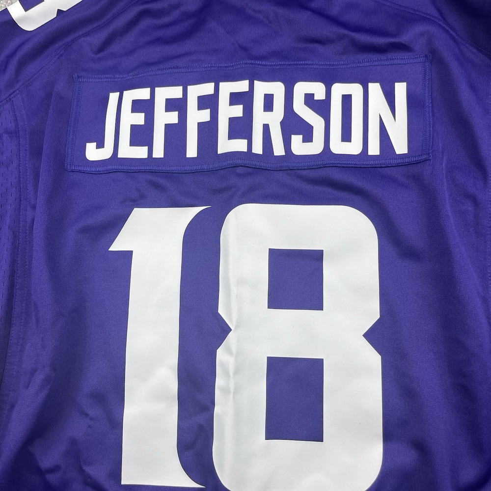Nike Justin Jefferson Minnesota Vikings Vapor FUSE Limited Jersey Mens XL NWT - Picture 10 of 11